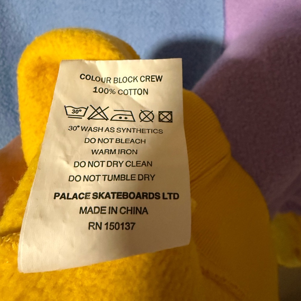 Palace Color Block Multicolor Patchwork Sweater - image 5